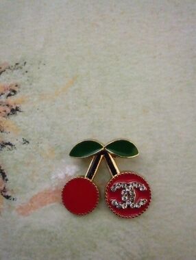 Cherry Brooch (Small/Miniature)